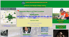 Desktop Screenshot of kybikerides.org